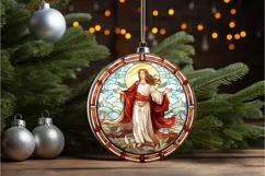 Stained Glass Christian Sublimation PNG Clipart Product Image 2