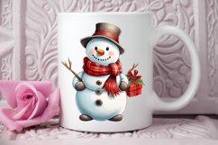Snowman Sublimation PNG Clipart Product Image 2
