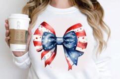 Bow 4th Of July Sublimation PNG Clipart Product Image 2