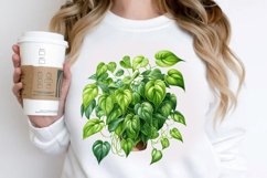 Houseplants In Pot Sublimation PNG Clipart Product Image 2