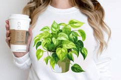 Houseplants In Pot Sublimation PNG Clipart Product Image 2