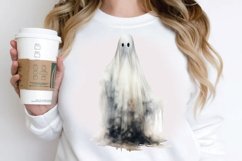 Big Watercolor Halloween PNG Clipart Product Image 2