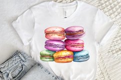 Colorful Macaroons Watercolor PNG Clipart Product Image 2