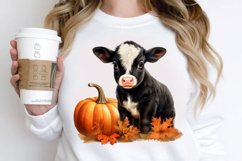 Cute Baby Cow For Halloween PNG Clipart Product Image 2