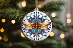 Dragonfly Floral Watercolor PNG Clipart Product Image 2
