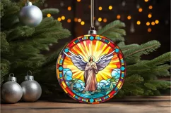 Stained Glass Christian Sublimation PNG Clipart Product Image 2