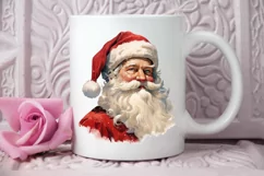 Watercolor Santa Claus PNG Clipart Product Image 2