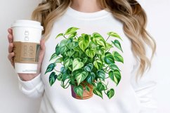 Houseplants In Pot Sublimation PNG Clipart Product Image 2