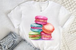 Colorful Macaroons Watercolor PNG Clipart Product Image 2