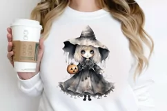 Big Watercolor Halloween PNG Clipart Product Image 2