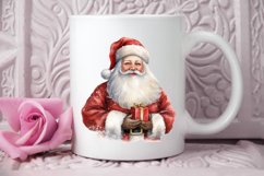 Watercolor Santa Claus PNG Clipart Product Image 2