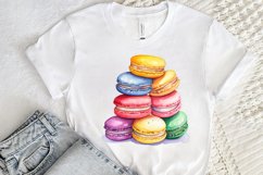Colorful Macaroons Watercolor PNG Clipart Product Image 2