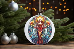 Stained Glass Fantasy Goddess PNG Clipart Product Image 2