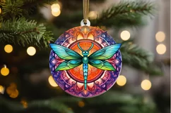 Dragonfly Floral Watercolor PNG Clipart Product Image 2