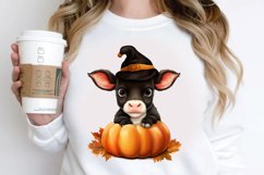 Cute Baby Cow For Halloween PNG Clipart Product Image 2