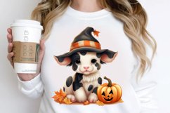 Cute Baby Cow For Halloween PNG Clipart Product Image 2