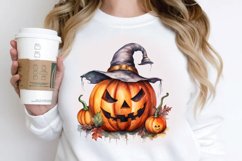 Big Watercolor Halloween PNG Clipart Product Image 2