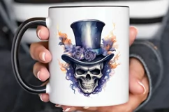 Big Watercolor Halloween PNG Clipart Product Image 3