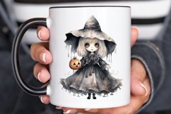 Big Watercolor Halloween PNG Clipart Product Image 3