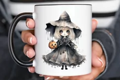 Big Watercolor Halloween PNG Clipart Product Image 3