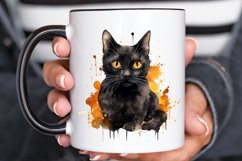 Big Watercolor Halloween PNG Clipart Product Image 3