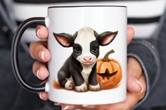 Cute Baby Cow For Halloween PNG Clipart Product Image 3