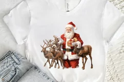 Watercolor Santa Claus PNG Clipart Product Image 3