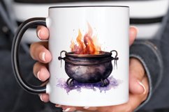 Big Watercolor Halloween PNG Clipart Product Image 3