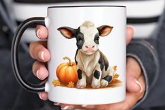 Cute Baby Cow For Halloween PNG Clipart Product Image 3