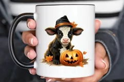 Cute Baby Cow For Halloween PNG Clipart Product Image 3