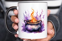 Big Watercolor Halloween PNG Clipart Product Image 3