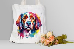 Dog Painting Sublimation PNG Clipart Product Image 3