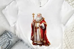 Watercolor Santa Claus PNG Clipart Product Image 3