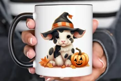 Cute Baby Cow For Halloween PNG Clipart Product Image 3