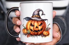 Big Watercolor Halloween PNG Clipart Product Image 3
