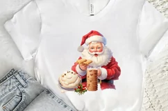 Watercolor Santa Claus PNG Clipart Product Image 3