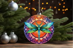 Dragonfly Floral Watercolor PNG Clipart Product Image 3