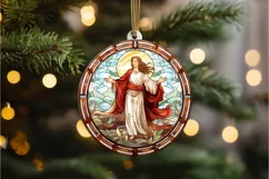 Stained Glass Christian Sublimation PNG Clipart Product Image 3