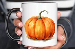 Big Watercolor Halloween PNG Clipart Product Image 3
