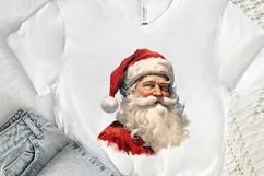 Watercolor Santa Claus PNG Clipart Product Image 3