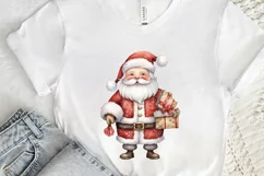 Watercolor Santa Claus PNG Clipart Product Image 3
