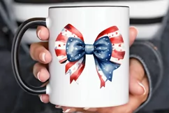 Bow 4th Of July Sublimation PNG Clipart Product Image 3