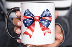 Bow 4th Of July Sublimation PNG Clipart Product Image 3