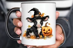 Cute Baby Cow For Halloween PNG Clipart Product Image 3