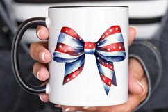 Bow 4th Of July Sublimation PNG Clipart Product Image 3