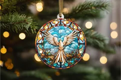 Stained Glass Christian Sublimation PNG Clipart Product Image 3