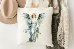 Angel Statue Watercolor Sublimation PNG Clipart Product Image 3