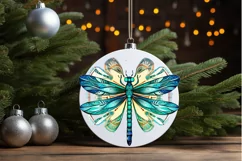 Dragonfly Floral Watercolor PNG Clipart Product Image 3