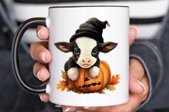 Cute Baby Cow For Halloween PNG Clipart Product Image 3