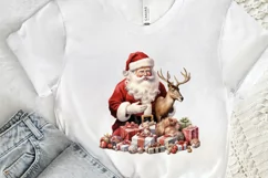 Watercolor Santa Claus PNG Clipart Product Image 3